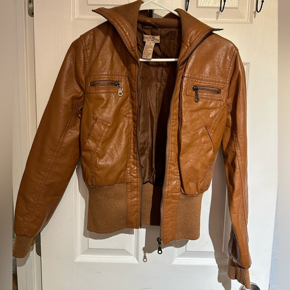 Light Brown leather jacket